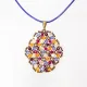 Symphony - Malvina Oval-Purple Leather - 1